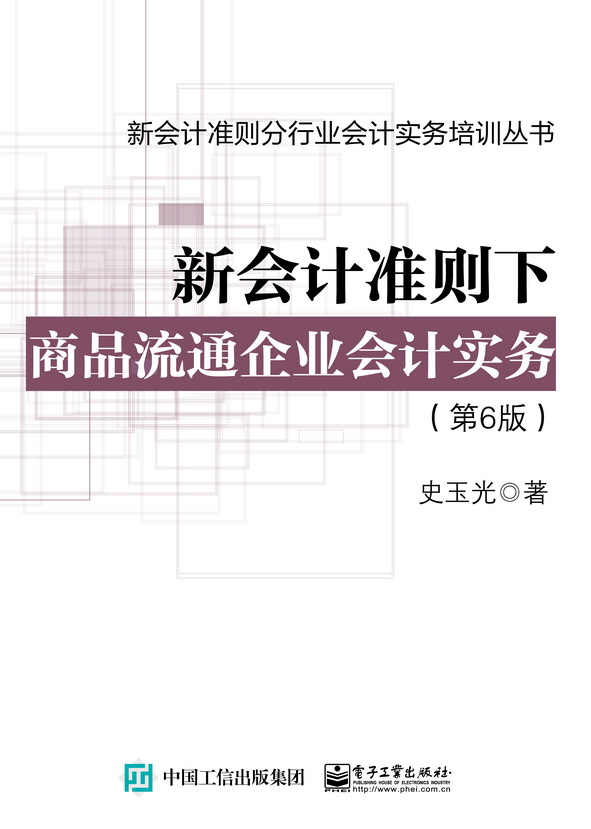 新会计准则下商品流通企业会计实务（第6版）